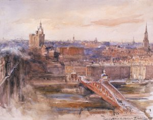Vanaf Gateshead Station door Robert Jobling